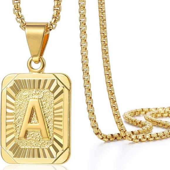 Other - Trendsmax Initial A-Z Letter Pendant Necklace